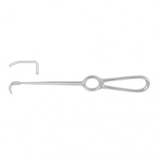 Kocher-Langenbeck Retractor Stainless Steel, 21.5 cm - 8 1/2" Blade Size 35 x 15 mm